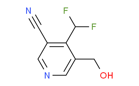 3-Cyano-4-(difluoromethyl)pyridine-5-methanol