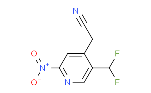 AM209252 | 1805325-97-6 | 5-(Difluoromethyl)-2-nitropyridine-4-acetonitrile