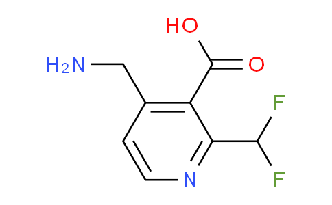 AM209256 | 1805011-87-3 | 4-(Aminomethyl)-2-(difluoromethyl)pyridine-3-carboxylic acid