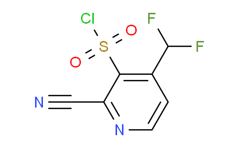AM209274 | 1804754-19-5 | 2-Cyano-4-(difluoromethyl)pyridine-3-sulfonyl chloride