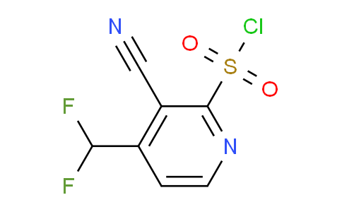 AM209275 | 1806043-83-3 | 3-Cyano-4-(difluoromethyl)pyridine-2-sulfonyl chloride