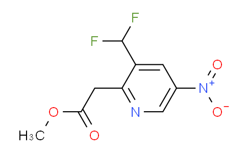 AM209277 | 1804710-60-8 | Methyl 3-(difluoromethyl)-5-nitropyridine-2-acetate