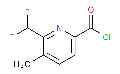 AM209278 | 1804716-94-6 | 2-(Difluoromethyl)-3-methylpyridine-6-carbonyl chloride