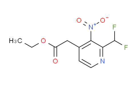 AM209279 | 1806803-84-8 | Ethyl 2-(difluoromethyl)-3-nitropyridine-4-acetate