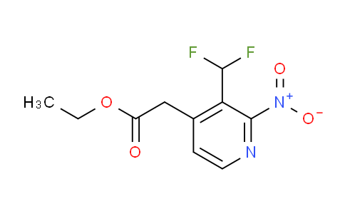 AM209281 | 1806804-58-9 | Ethyl 3-(difluoromethyl)-2-nitropyridine-4-acetate