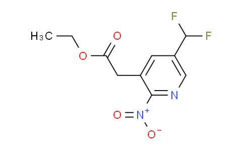 AM209284 | 1804440-23-0 | Ethyl 5-(difluoromethyl)-2-nitropyridine-3-acetate