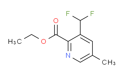 AM209285 | 1806773-68-1 | Ethyl 3-(difluoromethyl)-5-methylpyridine-2-carboxylate