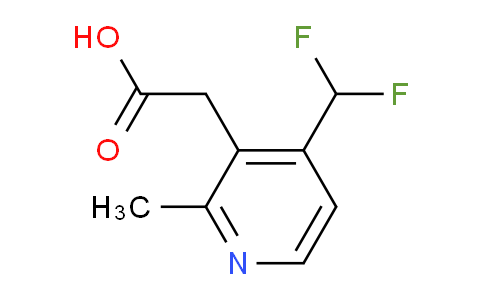 4-(Difluoromethyl)-2-methylpyridine-3-acetic acid