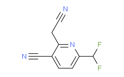 AM209294 | 1804486-59-6 | 3-Cyano-6-(difluoromethyl)pyridine-2-acetonitrile