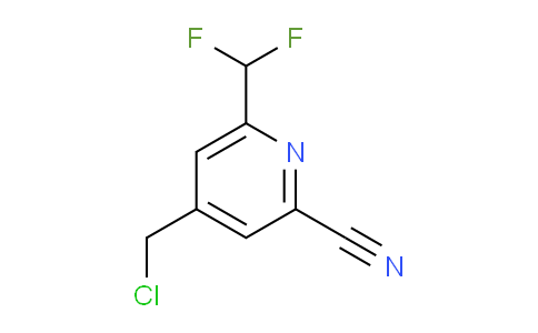 AM209298 | 1806755-91-8 | 4-(Chloromethyl)-2-cyano-6-(difluoromethyl)pyridine