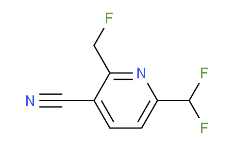 AM209304 | 1805303-47-2 | 3-Cyano-6-(difluoromethyl)-2-(fluoromethyl)pyridine