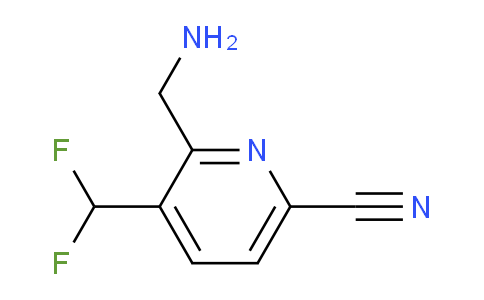 AM209312 | 1805318-53-9 | 2-(Aminomethyl)-6-cyano-3-(difluoromethyl)pyridine