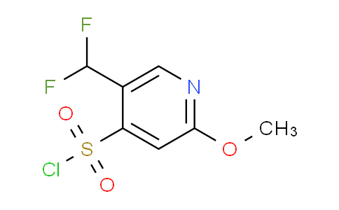 5-(Difluoromethyl)-2-methoxypyridine-4-sulfonyl chloride