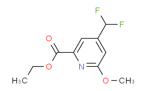 AM209334 | 1805308-18-2 | Ethyl 4-(difluoromethyl)-2-methoxypyridine-6-carboxylate