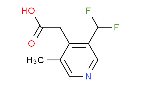 AM209345 | 1806071-61-3 | 3-(Difluoromethyl)-5-methylpyridine-4-acetic acid