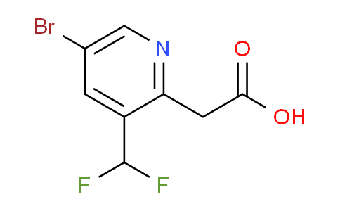 AM209346 | 1806016-86-3 | 5-Bromo-3-(difluoromethyl)pyridine-2-acetic acid