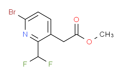 AM209349 | 1806771-52-7 | Methyl 6-bromo-2-(difluoromethyl)pyridine-3-acetate