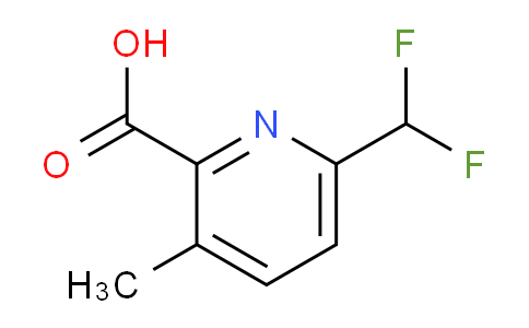 AM209350 | 1805323-33-4 | 6-(Difluoromethyl)-3-methylpyridine-2-carboxylic acid