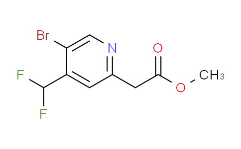 AM209351 | 1805202-22-5 | Methyl 5-bromo-4-(difluoromethyl)pyridine-2-acetate