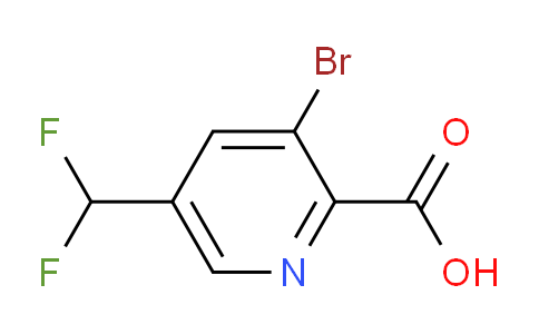 AM209360 | 1804702-45-1 | 3-Bromo-5-(difluoromethyl)pyridine-2-carboxylic acid