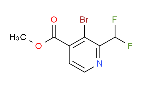 AM209364 | 1806779-98-5 | Methyl 3-bromo-2-(difluoromethyl)pyridine-4-carboxylate