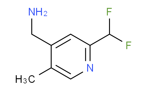 4-(Aminomethyl)-2-(difluoromethyl)-5-methylpyridine