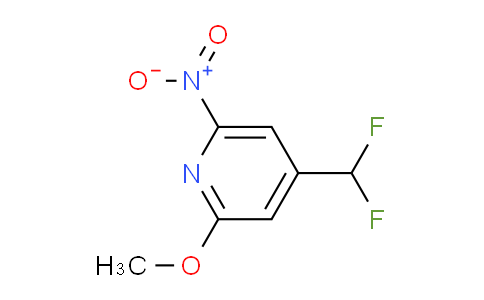 4-(Difluoromethyl)-2-methoxy-6-nitropyridine
