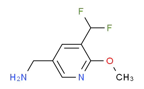 AM209372 | 1805038-85-0 | 5-(Aminomethyl)-3-(difluoromethyl)-2-methoxypyridine