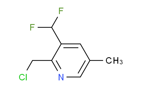2-(Chloromethyl)-3-(difluoromethyl)-5-methylpyridine