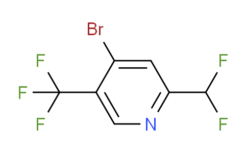 AM209376 | 1806003-54-2 | 4-Bromo-2-(difluoromethyl)-5-(trifluoromethyl)pyridine