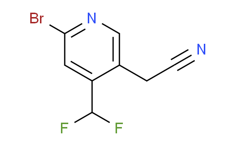 AM209379 | 1806781-56-5 | 2-Bromo-4-(difluoromethyl)pyridine-5-acetonitrile