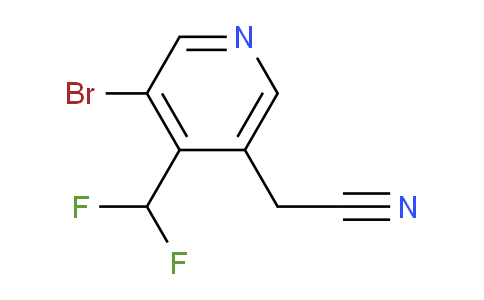 AM209381 | 1805311-20-9 | 3-Bromo-4-(difluoromethyl)pyridine-5-acetonitrile