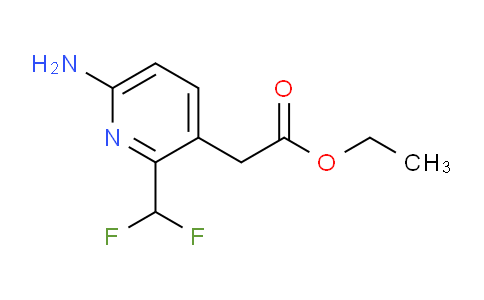 Ethyl 6-amino-2-(difluoromethyl)pyridine-3-acetate