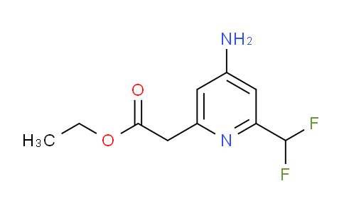 AM209391 | 1806010-55-8 | Ethyl 4-amino-2-(difluoromethyl)pyridine-6-acetate