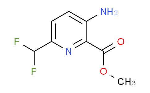 Methyl 3-amino-6-(difluoromethyl)pyridine-2-carboxylate