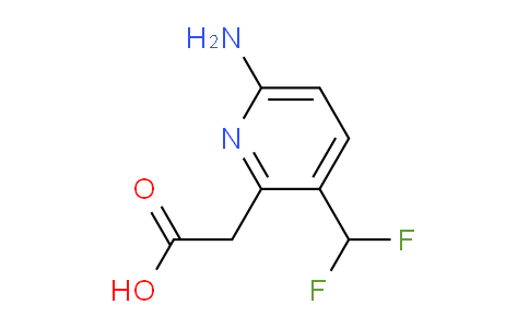 AM209399 | 1805220-42-1 | 6-Amino-3-(difluoromethyl)pyridine-2-acetic acid