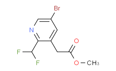 AM209402 | 1805321-26-9 | Methyl 5-bromo-2-(difluoromethyl)pyridine-3-acetate