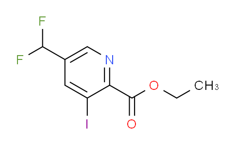 AM209412 | 1803689-15-7 | Ethyl 5-(difluoromethyl)-3-iodopyridine-2-carboxylate