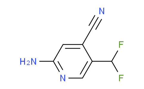 AM209417 | 1805254-20-9 | 2-Amino-4-cyano-5-(difluoromethyl)pyridine