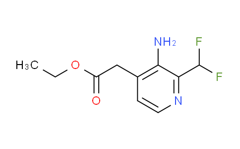 AM209428 | 1806762-49-1 | Ethyl 3-amino-2-(difluoromethyl)pyridine-4-acetate