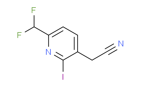 AM209433 | 1805315-26-7 | 6-(Difluoromethyl)-2-iodopyridine-3-acetonitrile
