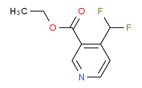 AM209440 | 1804753-30-7 | Ethyl 4-(difluoromethyl)pyridine-3-carboxylate
