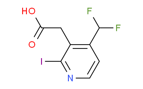 AM209457 | 1804485-89-9 | 4-(Difluoromethyl)-2-iodopyridine-3-acetic acid
