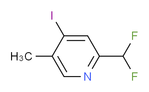 AM209458 | 1805316-61-3 | 2-(Difluoromethyl)-4-iodo-5-methylpyridine