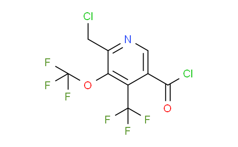 AM209471 | 1805958-00-2 | 2-(Chloromethyl)-3-(trifluoromethoxy)-4-(trifluoromethyl)pyridine-5-carbonyl chloride