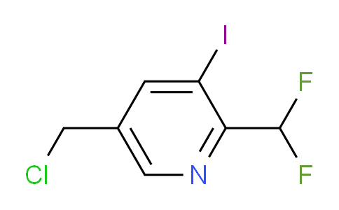 AM209476 | 1805318-76-6 | 5-(Chloromethyl)-2-(difluoromethyl)-3-iodopyridine