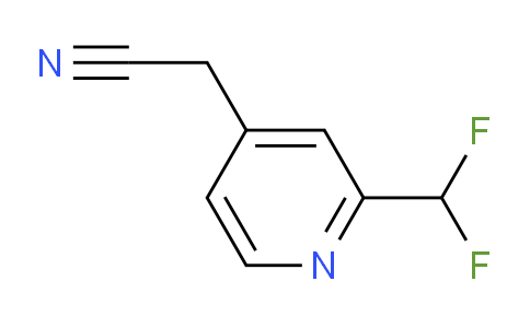 AM209479 | 1785391-55-0 | 2-(Difluoromethyl)pyridine-4-acetonitrile
