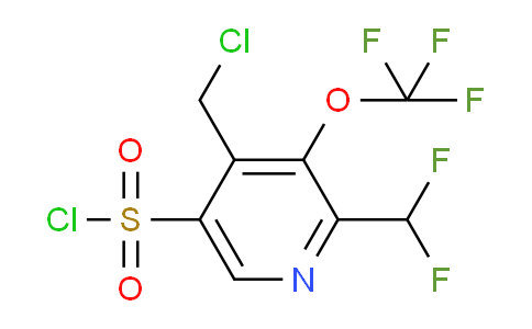 AM209484 | 1805239-19-3 | 4-(Chloromethyl)-2-(difluoromethyl)-3-(trifluoromethoxy)pyridine-5-sulfonyl chloride