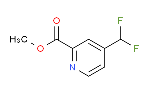 AM209485 | 1805310-48-8 | Methyl 4-(difluoromethyl)pyridine-2-carboxylate