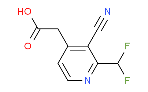 AM209492 | 1806785-47-6 | 3-Cyano-2-(difluoromethyl)pyridine-4-acetic acid